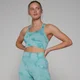 Soutien de Desporto Shape Seamless da MP para Senhora - Dusk Blue Tie Dye