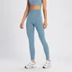Leggings sem Costuras e Caneladas Tempo da MP para Mulher - Azul Grafite