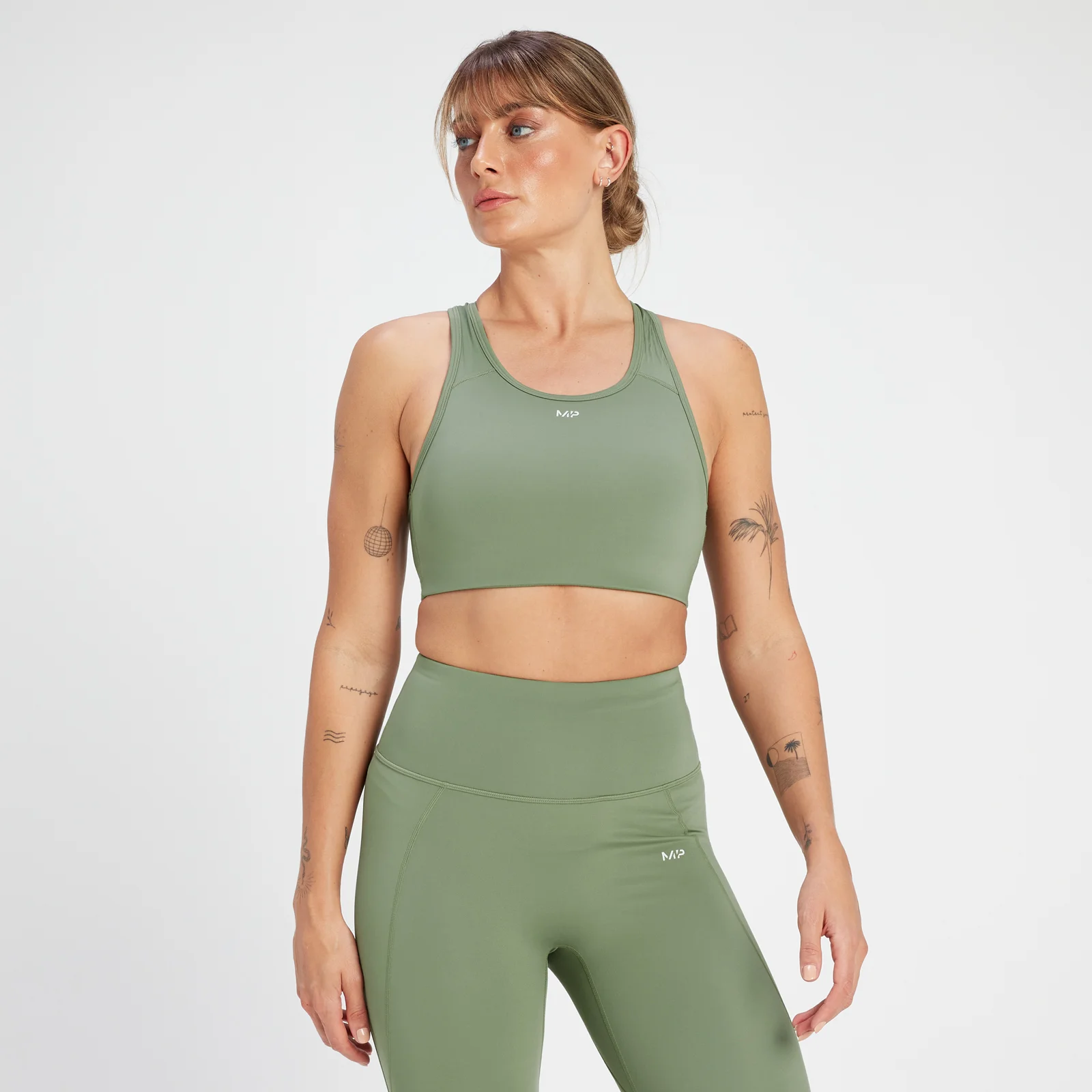 Soutien de Desporto Tempo da MP para Mulher - Água do Mar - XS Imagem 1