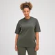 T-shirt Oversize Rest Day da MP para Senhora - Taupe Green