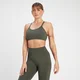 Soutien de Desporto sem Costuras com Costas Cruzadas Rest Day da MP para Senhora - Taupe Green