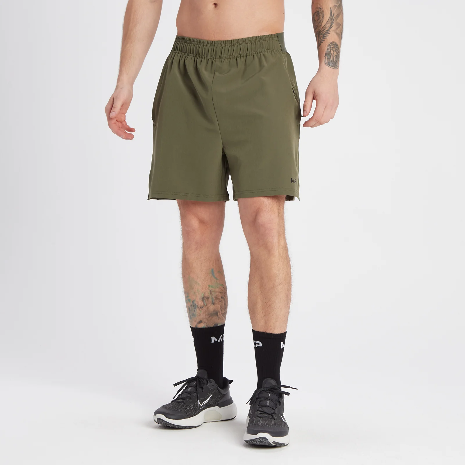 Calções em Tecido Adapt 360 da MP para Homem - Azeitona - XS Imagem 1