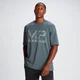 T-shirt Tempo Oversized da MP para Homem - Slate Grey