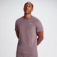 T-shirt Oversize Rest Day da MP para Homem - Washed Burgundy