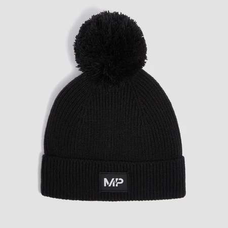 Gorro com Pom-pom da MP - Preto