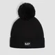 Gorro com Pom-pom da MP - Preto