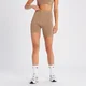 Calções de Ciclismo Sem Costuras Shape da MP para Senhora - Toffee