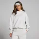 Camisola com capuz oversize Basics para mulher da MP - Mescla de cinza claro