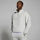 Camisola Grossa com Fecho 1/4 Lifestyle da MP para Homem - Light Grey Marl