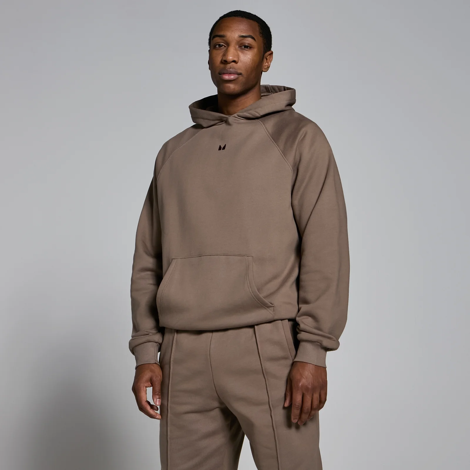 Camisola Grossa com Capuz Lifestyle da MP para Homem - Soft Brown - XS Imagem 1