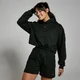 Camisola Curta Grossa com Capuz Lifestyle da MP para Senhora - Preto