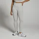 Leggings Caneladas Lifestyle da MP para Senhora - Cinza Claro