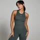 Camisola sem Mangas Canelada Lifestyle da MP para Senhora - Dark Shadow
