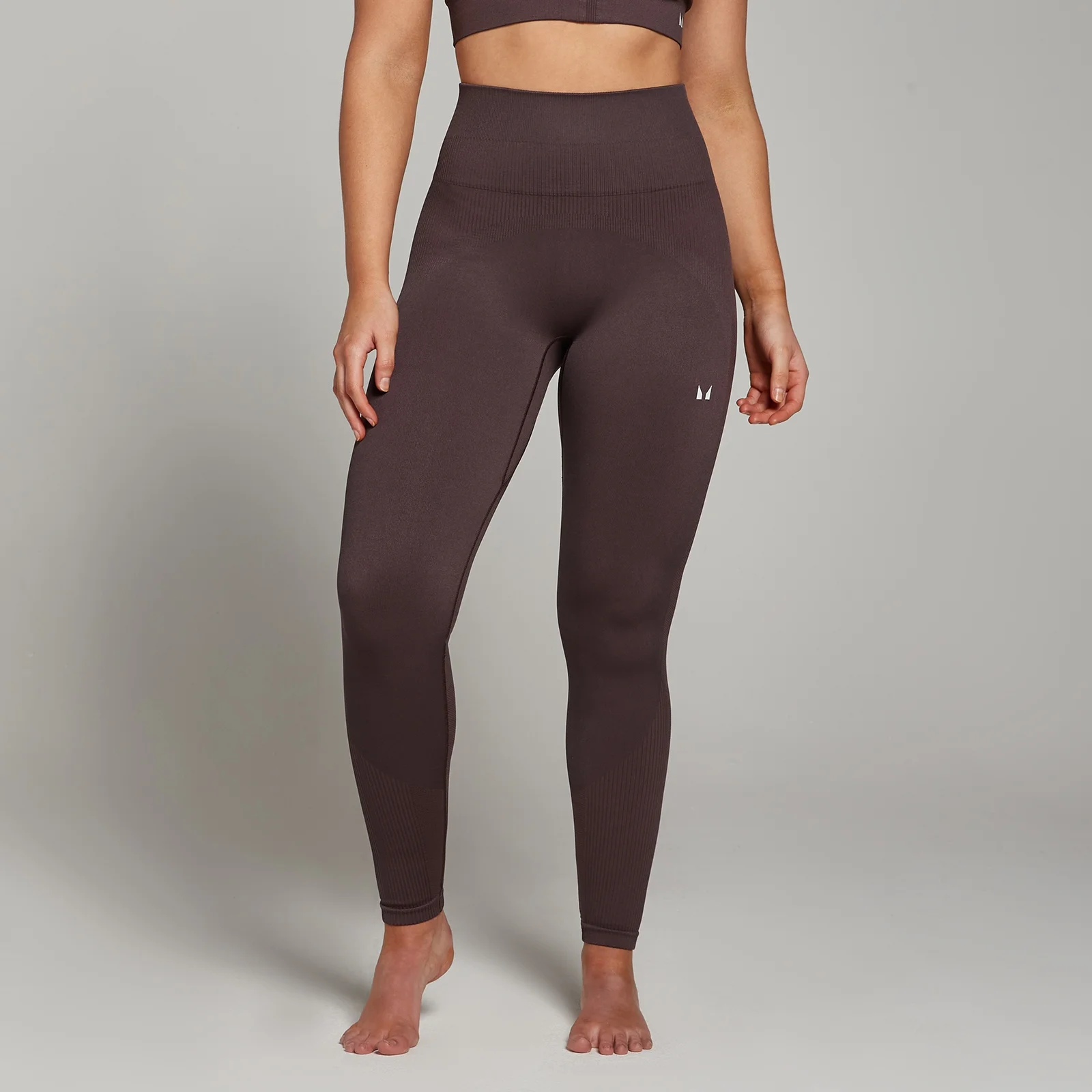 Leggings sem costuras Studio para mulher da MP - Deep Mocha - XS Imagem 1