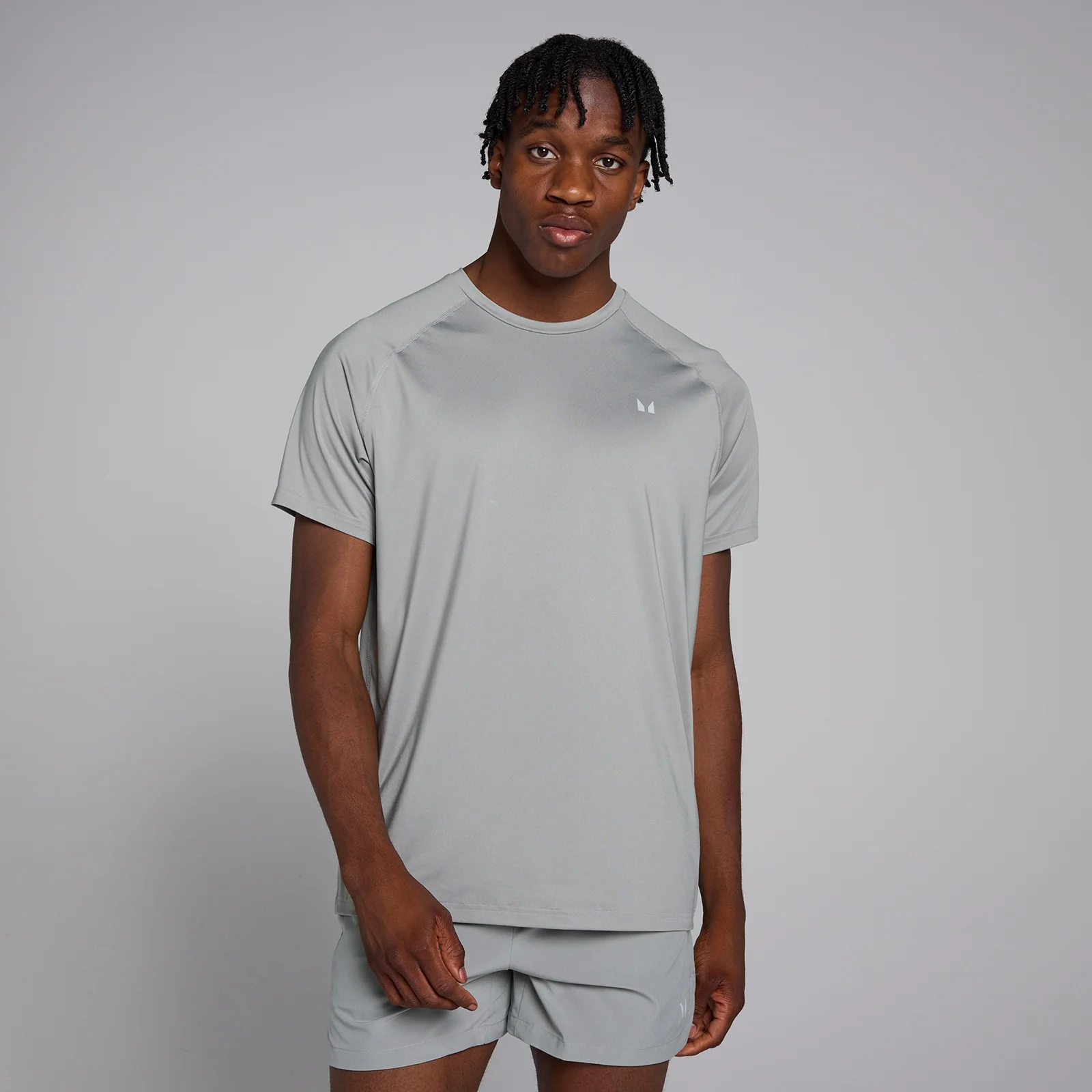 T-shirt de treino de manga curta para homem da MP - Storm - S Imagem 1