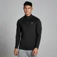 Camisola de treino com fecho 1/4 para homem da MP - Preto