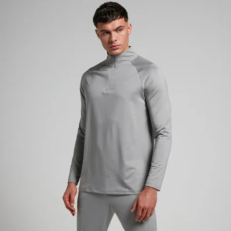 Camisola de treino com fecho 1/4 para homem da MP - Storm
