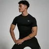 Camisola interior de treino de manga curta para homem da MP - Preto