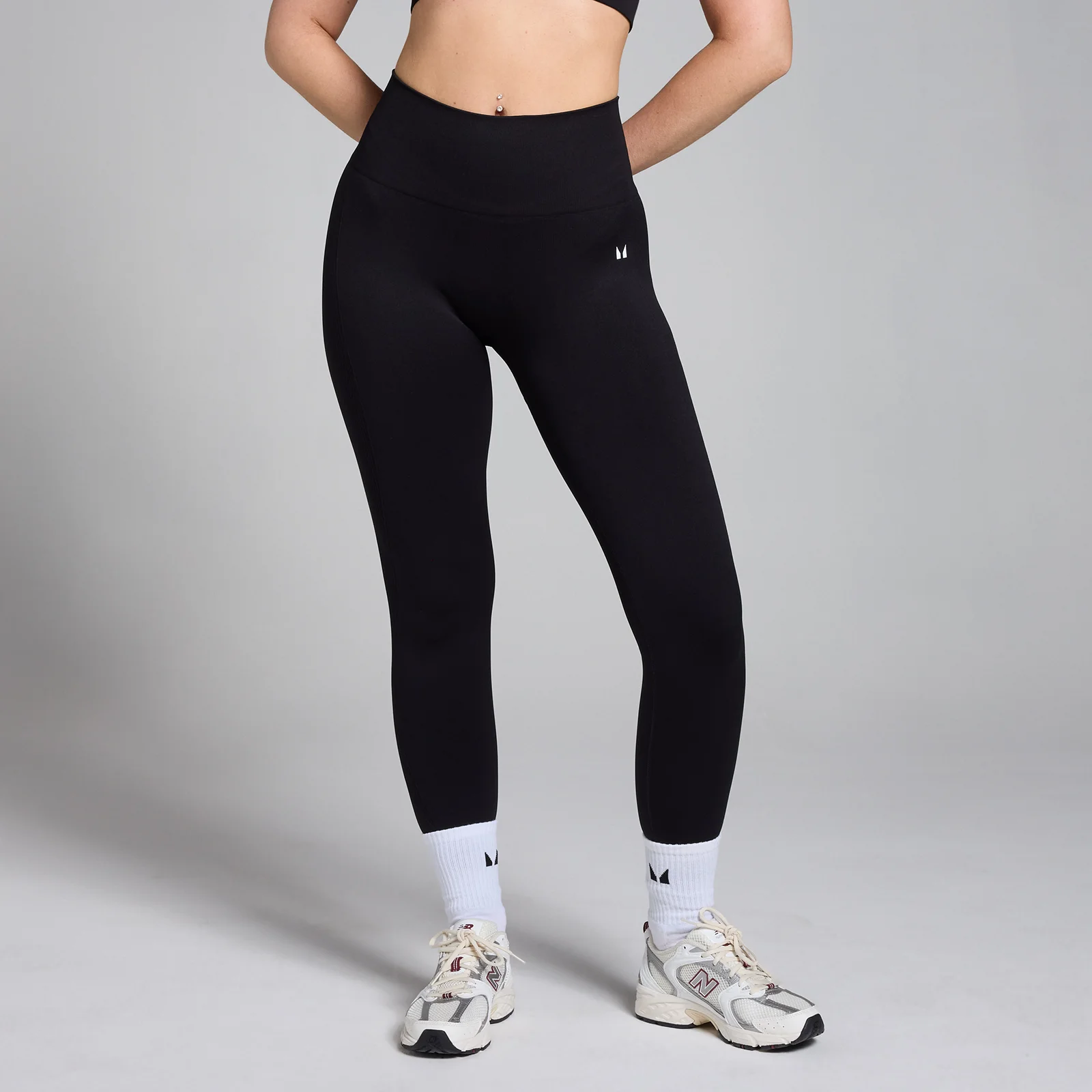 Leggings Shape, sem costuras, para mulher da MP - Preto - XXS Imagem 1