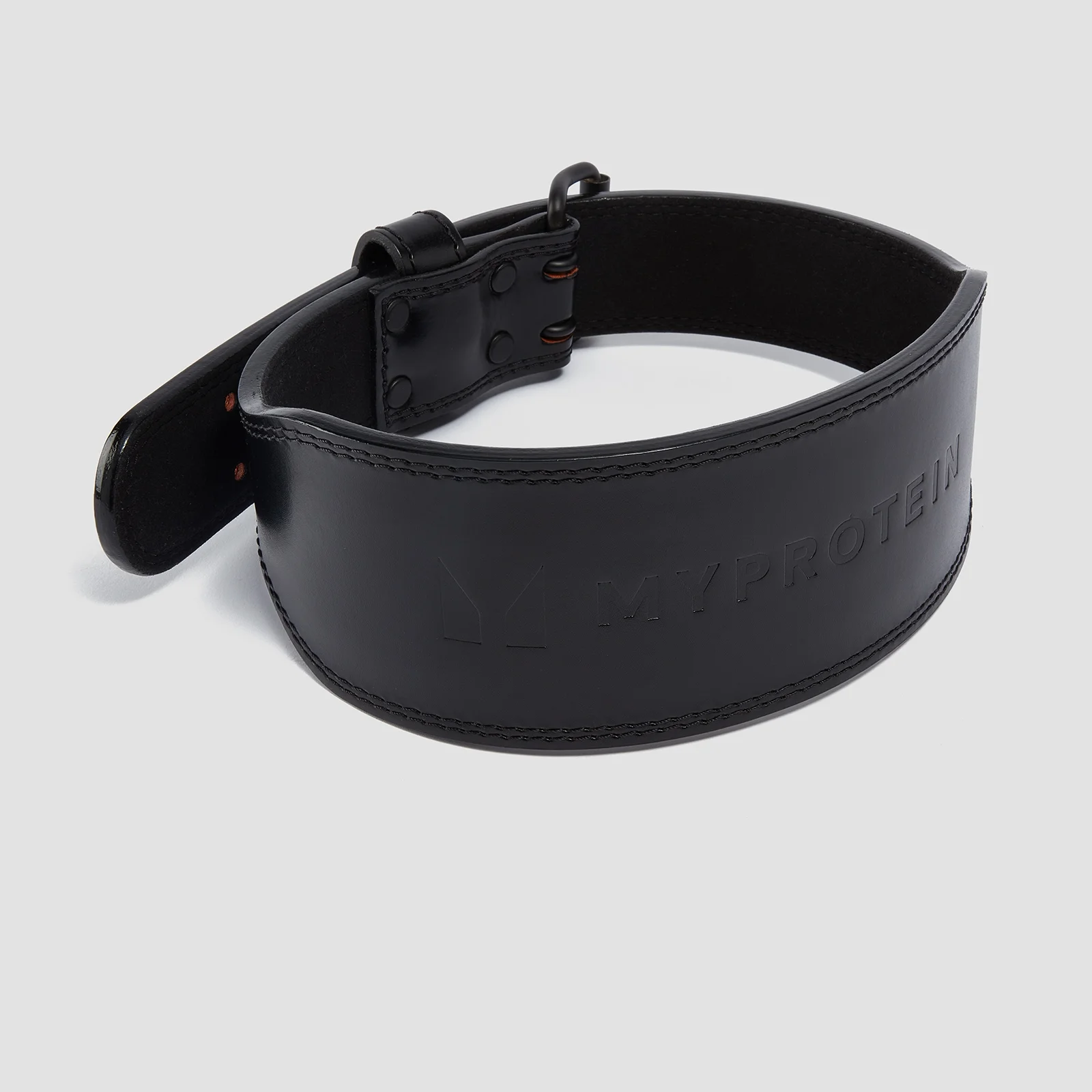 Cinto de Couro Premium para Levantamento de Peso da Myprotein - Preto - Medium (27-36 Inch) Imagem 1
