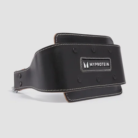 Cinto de Couro para Dips da Myprotein - Preto