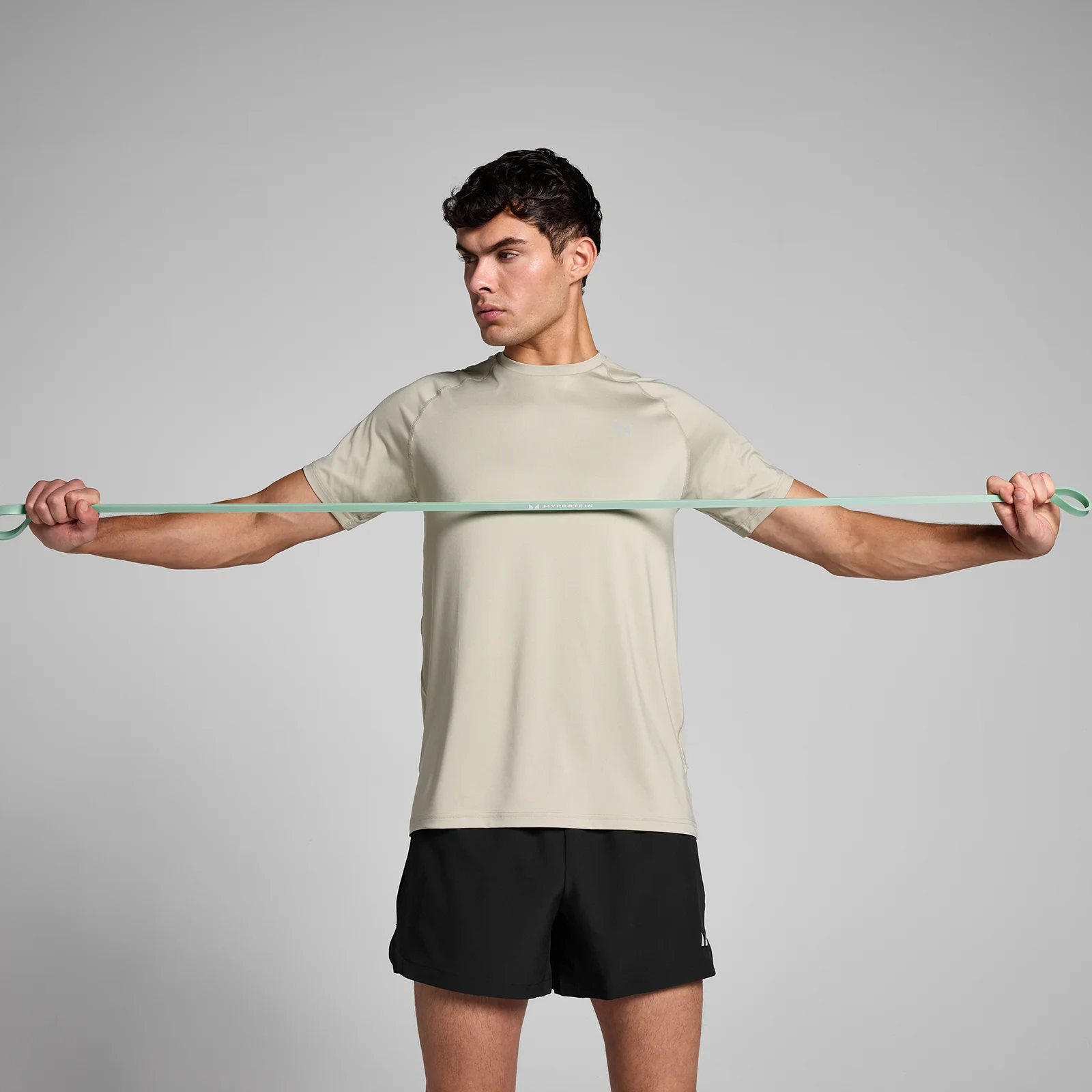 Elástico de Resistência da Myprotein, Elástico Individual (2-16 kg) - Creme Natural Imagem 1