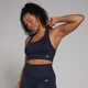 Soutien de desporto Shape, sem costuras, para mulher da MP - Azul-marinho