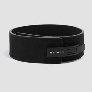 Cinto de Couro para Levantamento de Peso da Myprotein - Preto - Size M