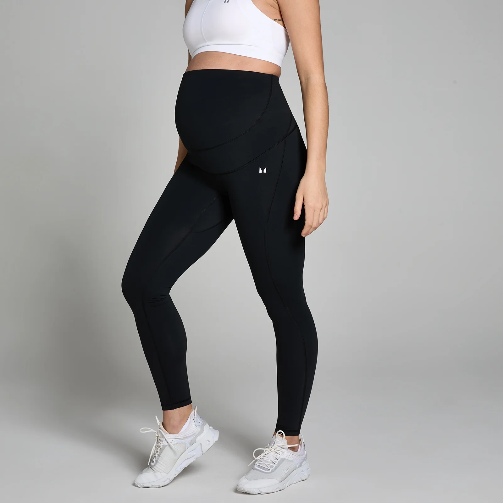 Leggings de Maternidade da MP para Senhora - Preto - XS Imagem 1