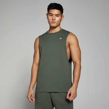Camisola sem mangas com cavas descaídas Rest Day para homem da MP - Thyme