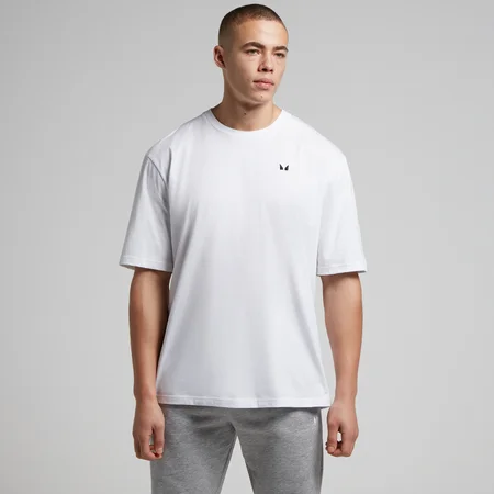 T-shirt oversize Rest Day para homem da MP - Branco