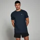 T-shirt de manga curta Performance para homem da MP - Mecla de azul-marinho