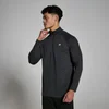 Camisola com fecho de correr 1/4 Performance para homem da MP - Mescla de preto