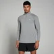 Camisola com fecho de correr 1/4 Performance para homem da MP - Chrome Marl