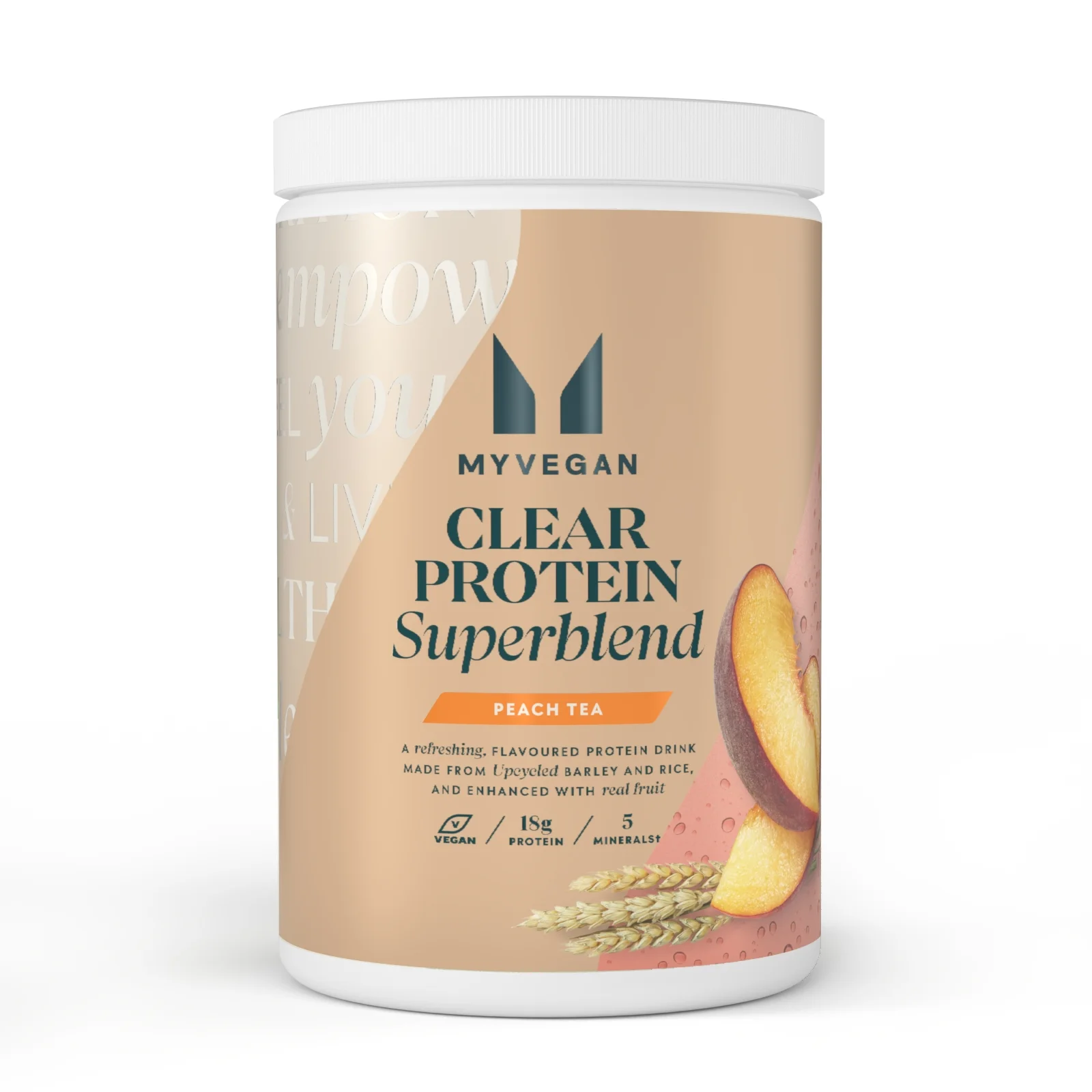 Supermistura de Proteínas Clear - 20servings - Chá de Pêssego Imagem 1