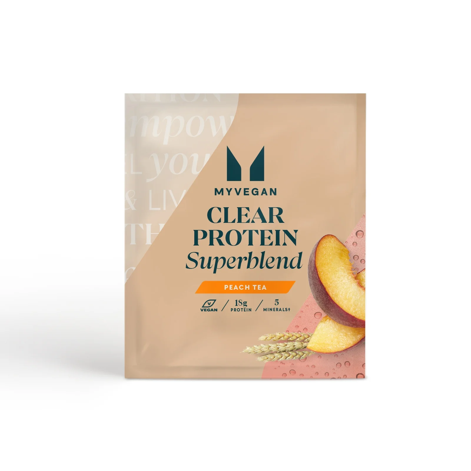 Myvegan Clear Protein Superblend (Sample) - 1servings - Chá de Pêssego Imagem 1