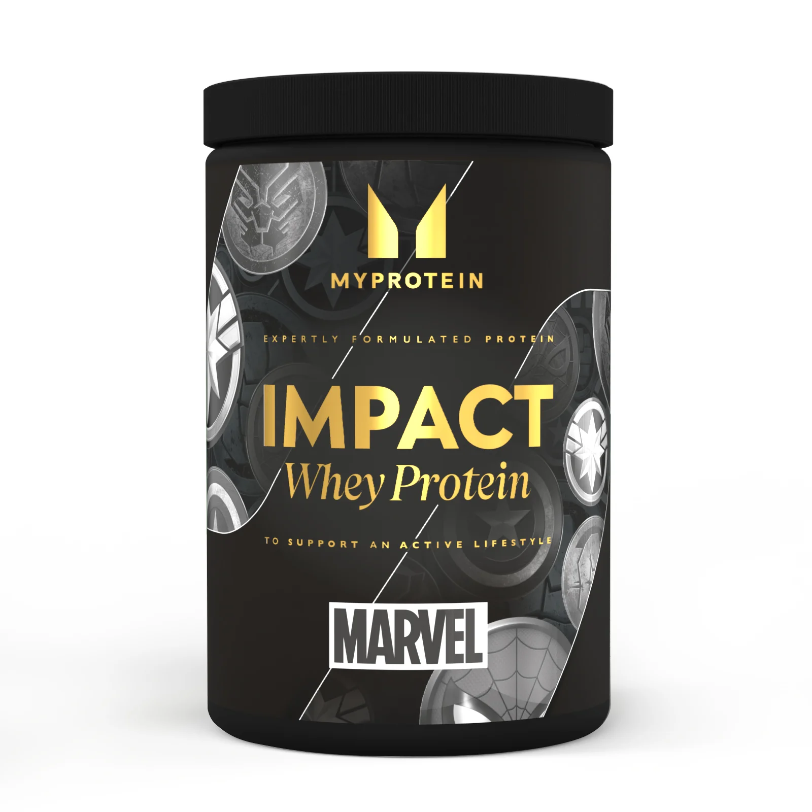 Proteína Impact Whey - MARVEL - 625g - Chocolate Peanut Pretzel Imagem 1