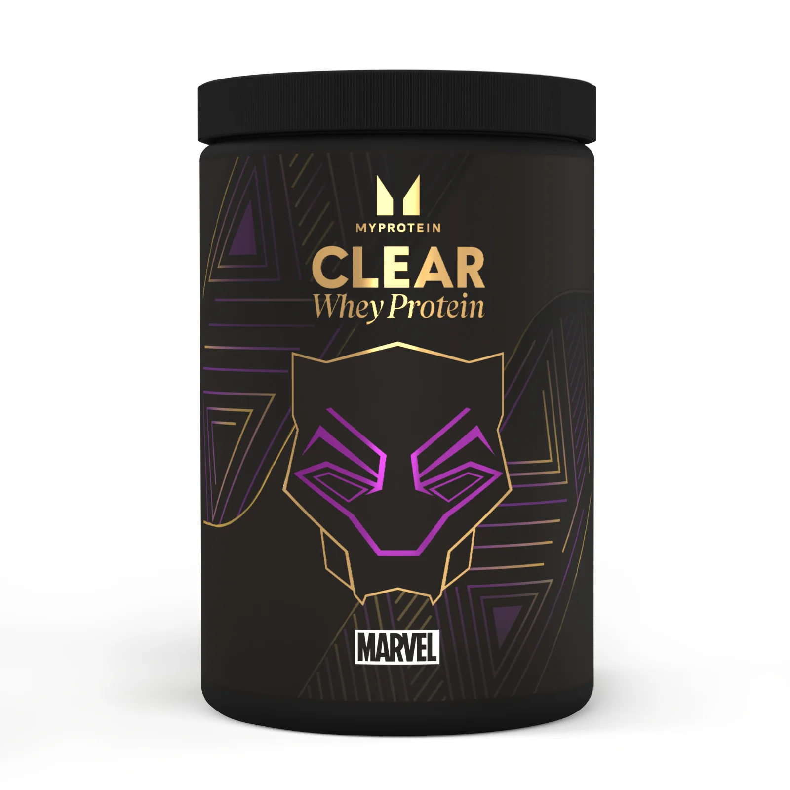 Proteína Clear Whey - MARVEL - 20servings - Black Panther - Framboesa azul Imagem 1