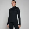 Camisola de Treino com Fecho 1/4 da MP para Senhora - Preto
