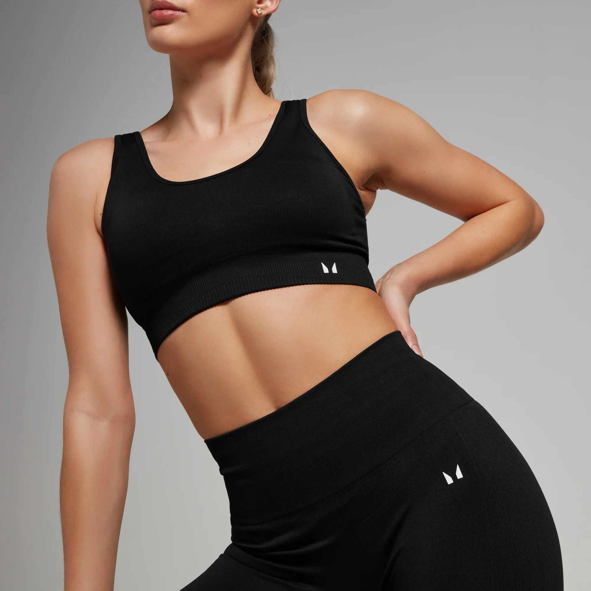 Soutien sem costuras Tempo para mulher da MP - Preto - XXS Imagem 1