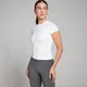 T-shirt de Manga Curta Tempo Body Fit da MP para Senhora - Branco