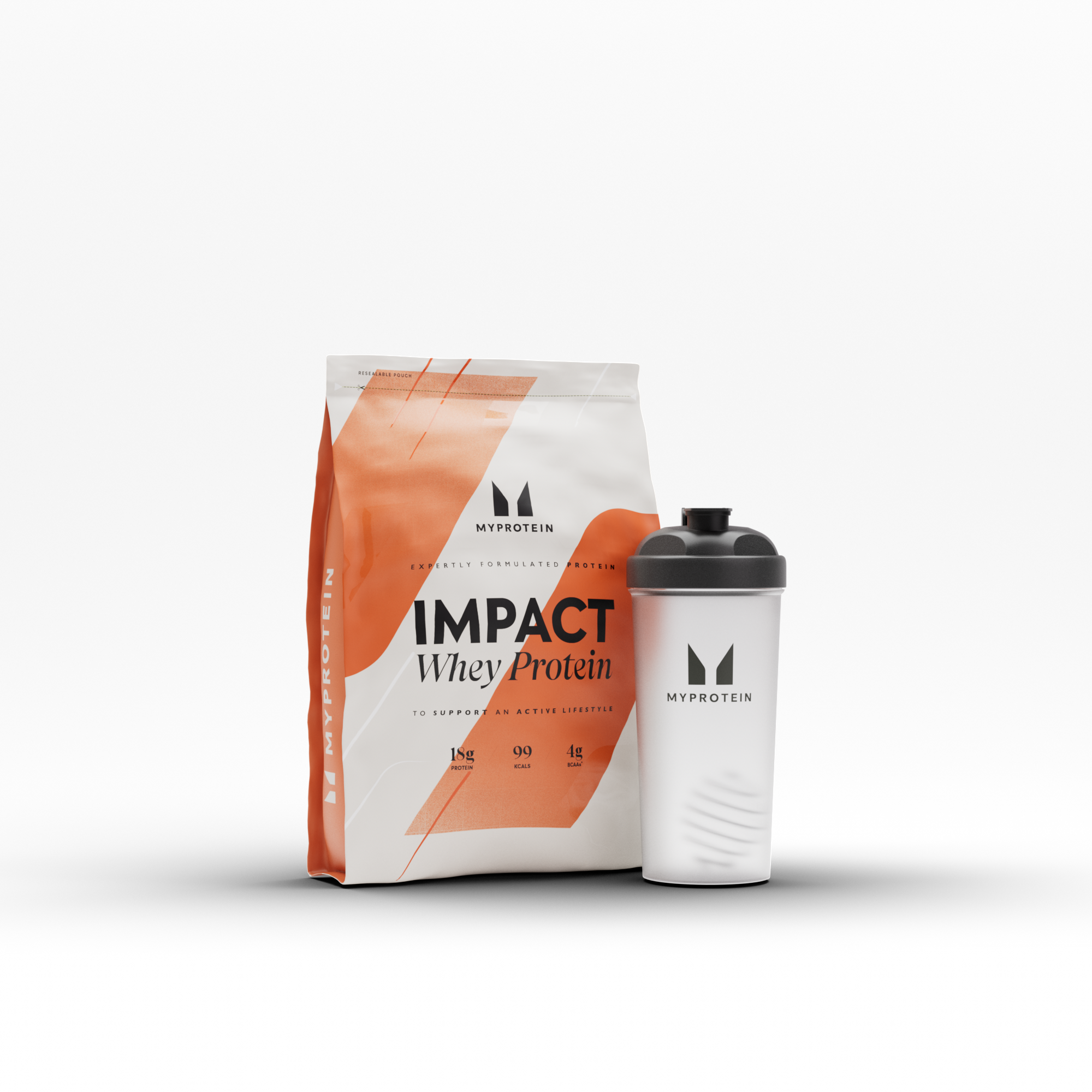 Pack de Proteína Impact - 500g - Shaker - Cookies & Cream Imagem 1