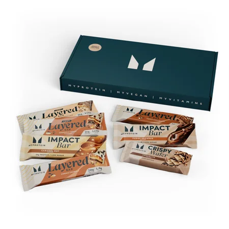 Caixa de Snacks de Proteína
