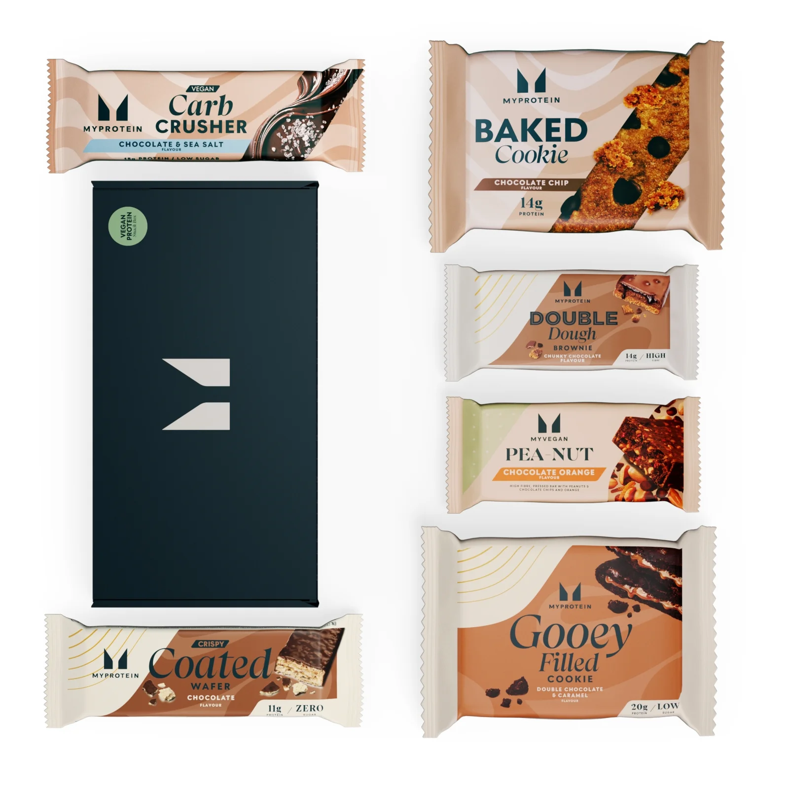 Caixa de Snacks de Proteína Imagem 1