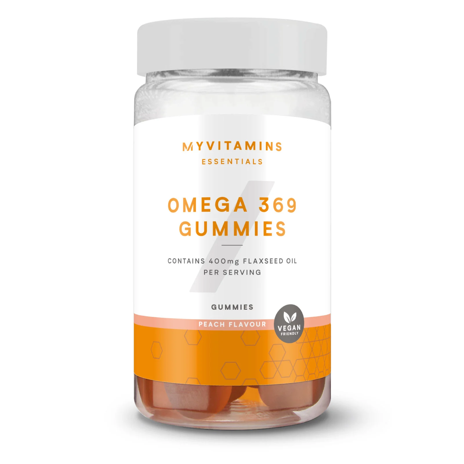 Myvitamins Omega 3,6,9 Gummies - 60gummies - Pêssego Imagem 1