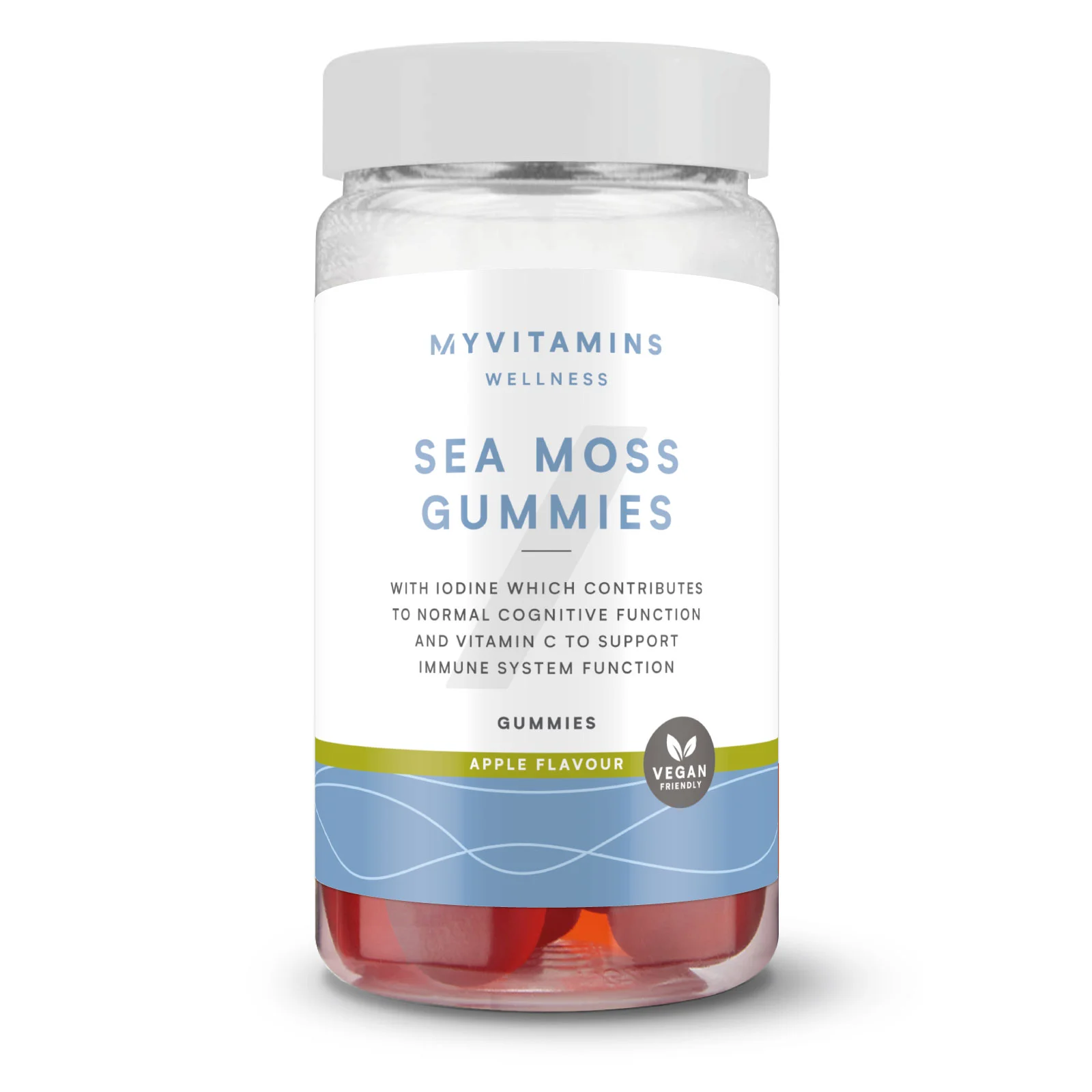 Myvitamins Sea Moss Gummies - 60gummies - Maçã Imagem 1