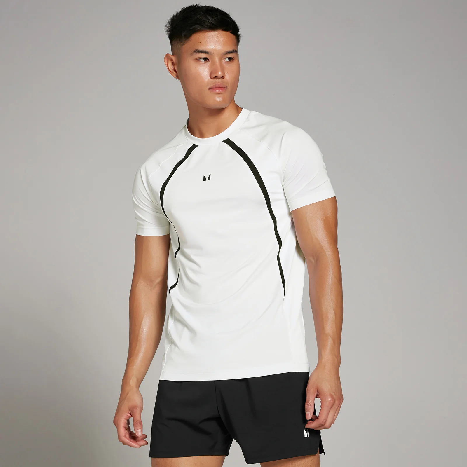 T-Shirt MP Tempo Panel Masculina - Branco - M Imagem 1