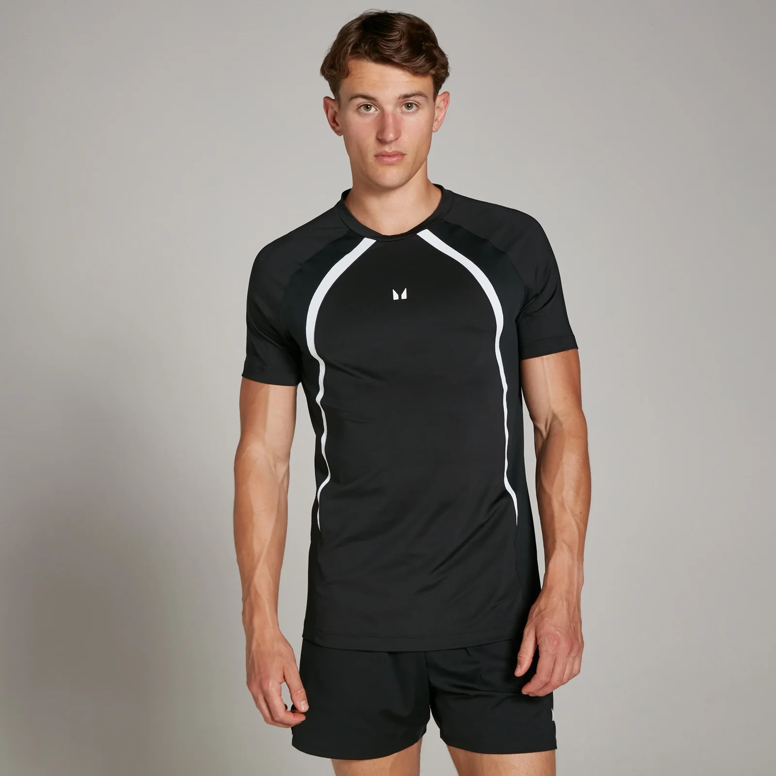 T-Shirt MP Tempo Panel Masculina - Preto - M Imagem 1