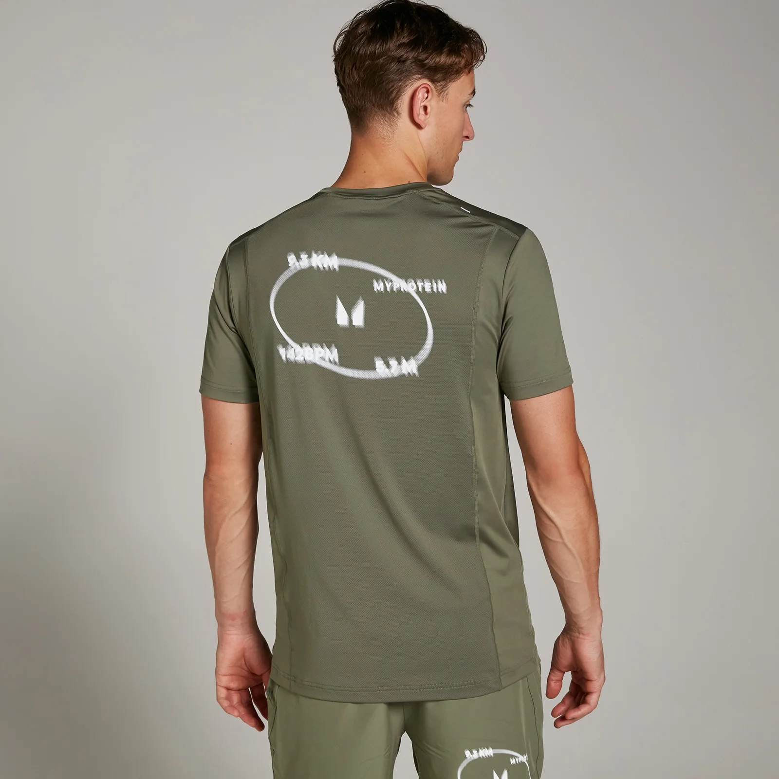 T-shirt Velocity Tracking Graphic da MP para Homem - Dusty Olive - XXXL Imagem 1