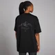 T-shirt Velocity Oversize para Mulher da MP - Preto